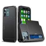 iPhone 11 Black 360 Card Slot Wallet Case