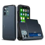 iPhone 11 Blue 360 Card Slot Wallet Case
