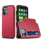 iPhone 11 Red 360 Card Slot Wallet Case