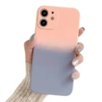 iPhone 11 Coral Grey Liquid Silicone Full Camera Case