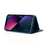 iPhone 13 Wallet Case – Navy Blue - Image 4