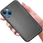 iPhone 14 Black 3-in-1 Hybrid Defender Rugged Shockproof Case - Image 4