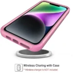 iPhone 14 Rose Gold 3-in-1 Hybrid Defender Rugged Shockproof Case - Image 4