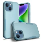 iPhone 14 Sky Blue 3-in-1 Hybrid Defender Shockproof Armor Case - Image 2