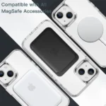 iPhone 14 Clear MagSafe Magnetic HaloLock Shockproof Case - Image 6