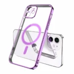iPhone 14 Plus Purple MagSafe HaloLock Magnetic Shockproof Case