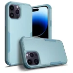 iPhone 14 Pro Sky Blue 3-in-1 Hybrid Defender Shockproof Armor Case - Image 3