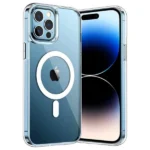 iPhone 14 Pro Clear MagSafe Magnetic HaloLock Shockproof Case