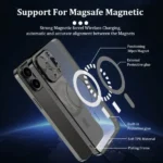 iPhone 14 Pro Black MagSafe HaloLock Magnetic Shockproof Case - Image 2