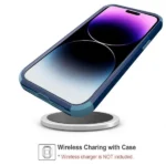 iPhone 14 Pro Max Blue 3-in-1 Hybrid Defender Shockproof Armor Case - Image 4