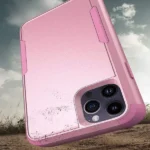 iPhone 14 Pro Max Pink Rugged Armor Defender Heavy Duty Shockproof Case - Image 3