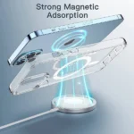 iPhone 14 Pro Max Clear MagSafe Magnetic HaloLock Shockproof Case - Image 3