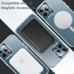 iPhone 14 Pro Max Clear MagSafe Magnetic HaloLock Shockproof Case - Image 4