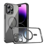 iPhone 14 Pro Max Black MagSafe HaloLock Magnetic Shockproof Case - Image 2