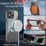 iPhone 14 Pro Max Black MagSafe HaloLock Magnetic Shockproof Case - Image 3