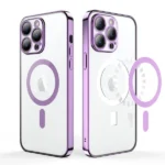 iPhone 14 Plus Rose Gold MagSafe HaloLock Magnetic Shockproof Case - Image 3
