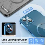iPhone 15 Plus MagSafe HaloLock Case – Light Blue - Image 3