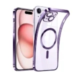 iPhone 15 Plus MagSafe HaloLock Case – Purple