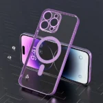 iPhone 15 Pro MagSafe HaloLock Case – Purple - Image 3
