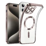 iPhone 15 Pro MagSafe HaloLock Case – Rose Gold - Image 2