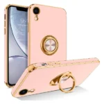 iPhone XR Pink Ring Plating Case