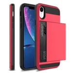 iPhone XR Red Wallet Case