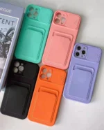 iPhone 12 Wallet Case with Camera Protector – Black - Image 5