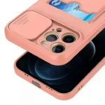iPhone 11 Pro Max Green Sliding Camera Wallet Case - Image 4