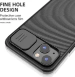 Nillkin iPhone 14 Plus MagSafe CamShield Camera Protection Case – Black - Image 3