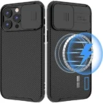 Nillkin iPhone 14 Pro MagSafe CamShield Camera Protection Case – Black - Image 2