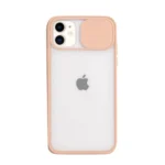 iPhone 11 Pink Tough Case with Sliding Camera Protector