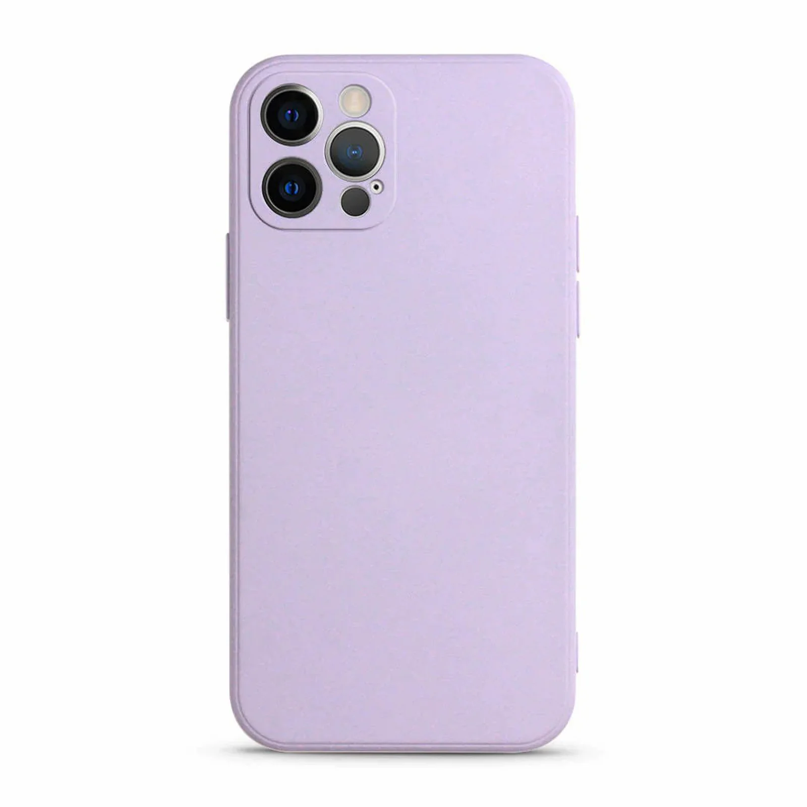 Purple-12 iPhone 11 Pro Max Purple Silicone Full Camera Case - Image 1