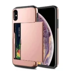 iPhone XS Max Rose Gold Wallet Case