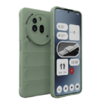 Nothing Phone 3a Pro Shockproof Silicone Bumper Case – Green