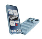 Nothing Phone 3 Sky Blue Shockproof Silicone Case