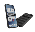 Nothing Phone 3 Black Shockproof Silicone Case