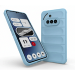 Nothing Phone 3a Shockproof Silicone Bumper Case – Sky Blue
