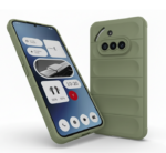 Nothing Phone 3a Shockproof Silicone Bumper Case – Green