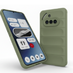 Nothing Phone 3a Shockproof Silicone Bumper Case – Green