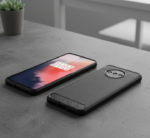 OnePlus 7T Shockproof Heavy Duty Rugged Case – Black Cover - Image 2