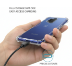 OnePlus 8 Pro Clear Shockproof Gel Case – Transparent Cover - Image 4
