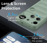 Nothing Phone 3 Green Shockproof Silicone Case - Image 4