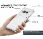 Nothing Phone 3a Pro Crystal Clear Heavy Duty Transparent Shockproof Case - Image 4