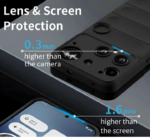 Nothing Phone 3 Black Shockproof Silicone Case - Image 4