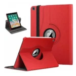 iPad Air 4 Case 10.9 Inch 360 Rotating Stand – Red
