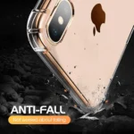 iPhone XS Max Clear TPU Bumper Case - Image 3