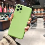 iPhone 12 Pro Silicone Case – Green - Image 5