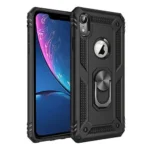 iPhone XR Black Magnetic Ring Case