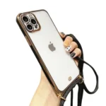 iPhone 12 Pro Max Black Chain Case