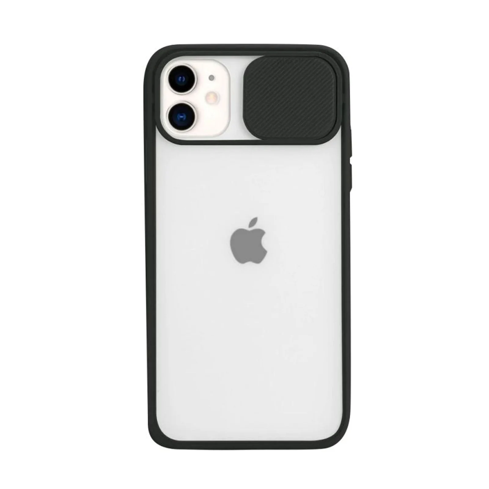 black_-1 iPhone XR Black Tough Case with Camera Cover - Image 1